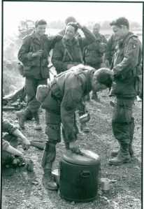 Actors filming Episode 5, "Crossroads"