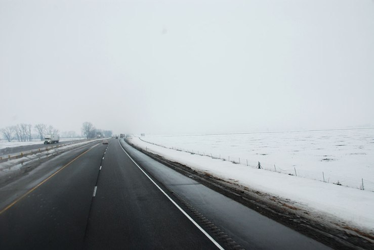 Eerie and beautiful most of the way to Indy